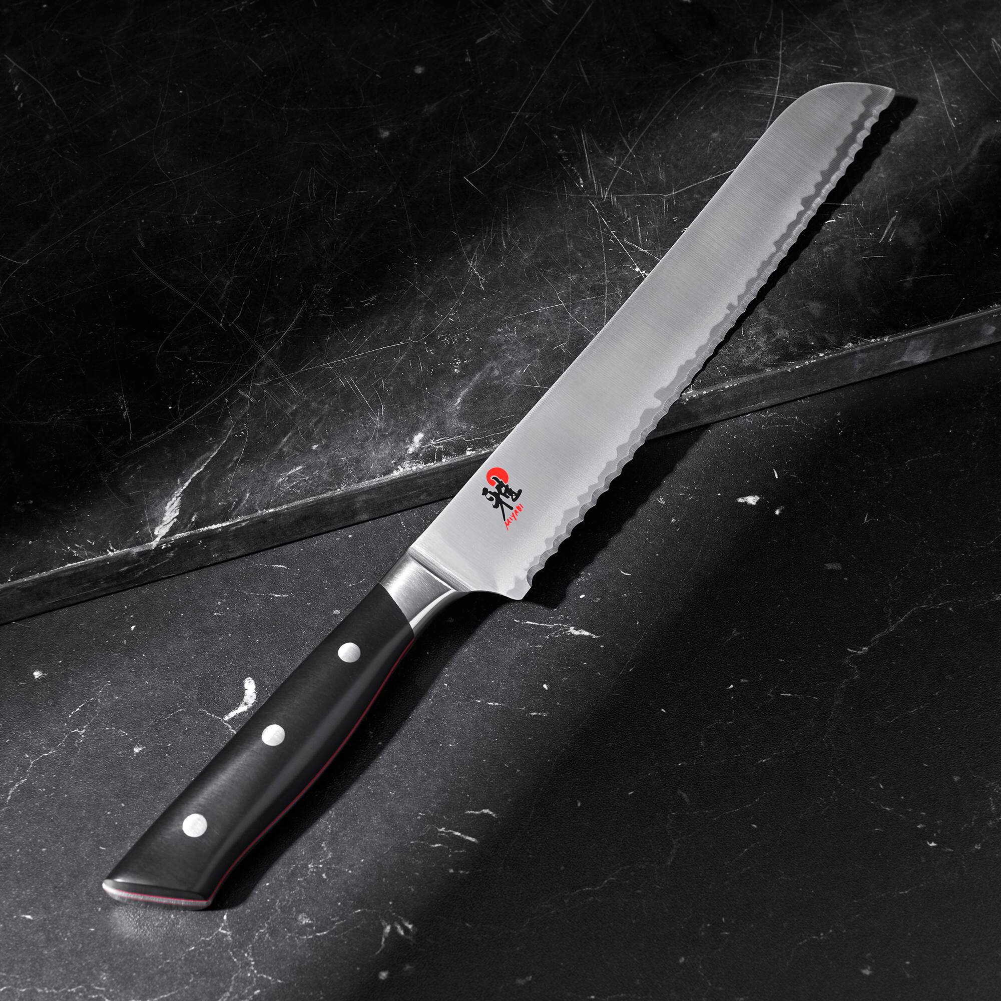 Miyabi Evolution Bread Knife - 9″ - Thumbnail 5