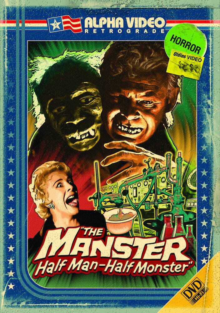 Front. The Manster (Retro Cover Art) - DVD.