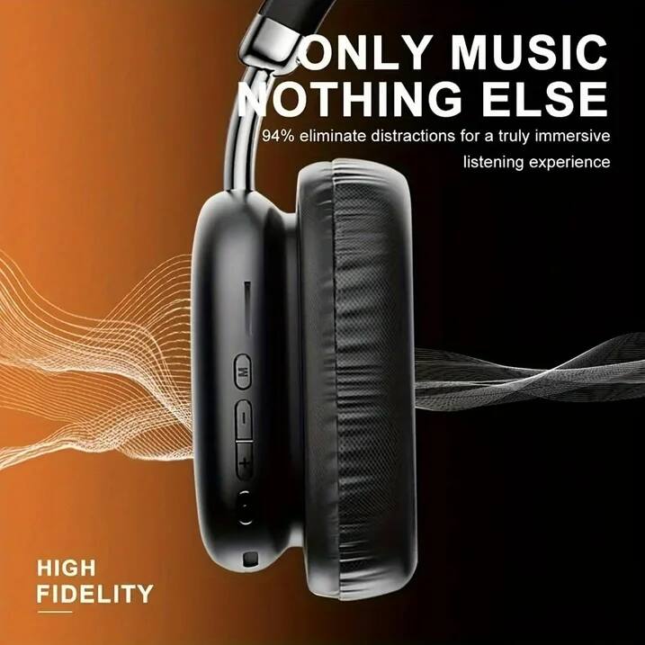ONLY MUSIC NOTHING ELSE  
94% eliminate distractions for a truly immersive listening experience  
HIGH FIDELITY