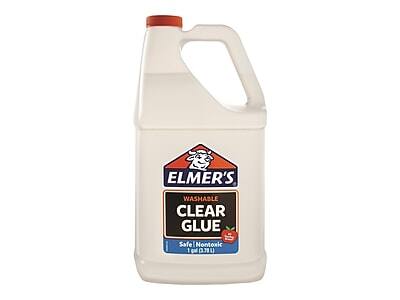 ELMER'S WASHABLE CLEAR GLUE  
Safe | Nontoxic  
1 gal (3.78 L)