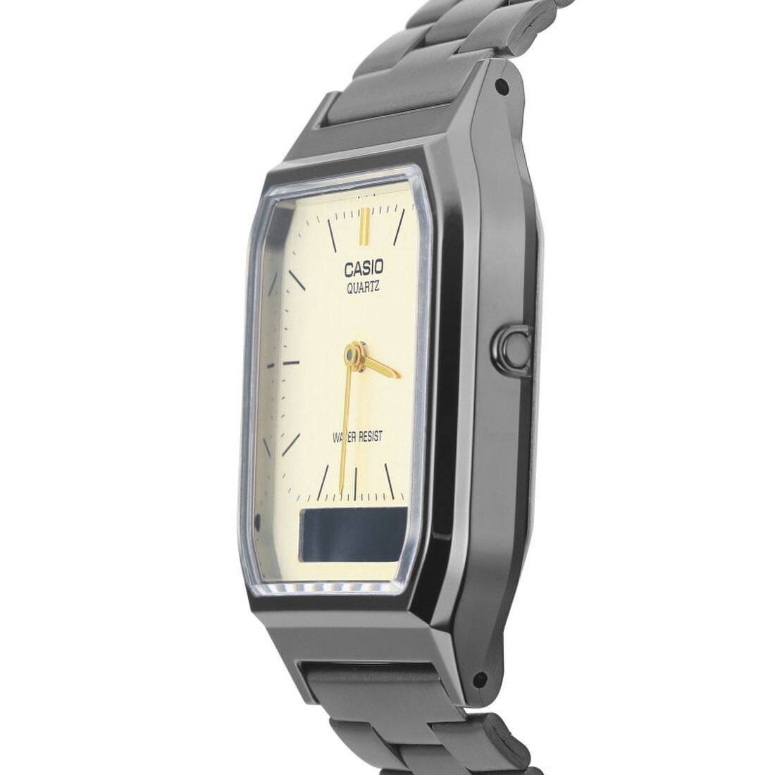 CASIO  
QUARTZ  
WATER RESIST