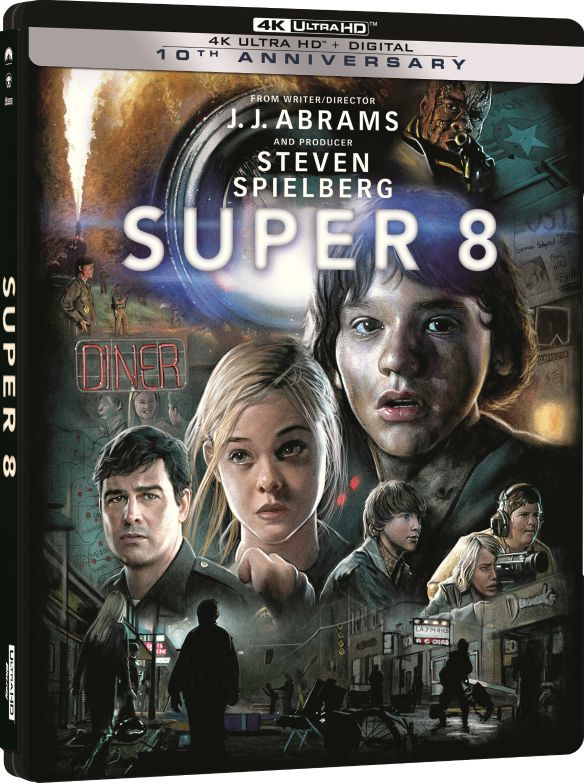 Super 8 [SteelBook] [Includes Digital Copy] [4K Ultra HD Blu-ray] [2011]