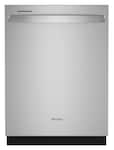Whirlpool - 24” Dishwasher with AI Intelligent Wash and 47 dBA - Stainless Steel