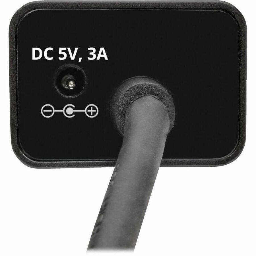 Alt View 4. Tripp Lite - Eaton Tripp Lite Series 7-Port Portable USB 3.x (5Gbps) Mini Hub, Aluminum - USB 3.0 - External - 7 USB Port(s) - 7 USB.