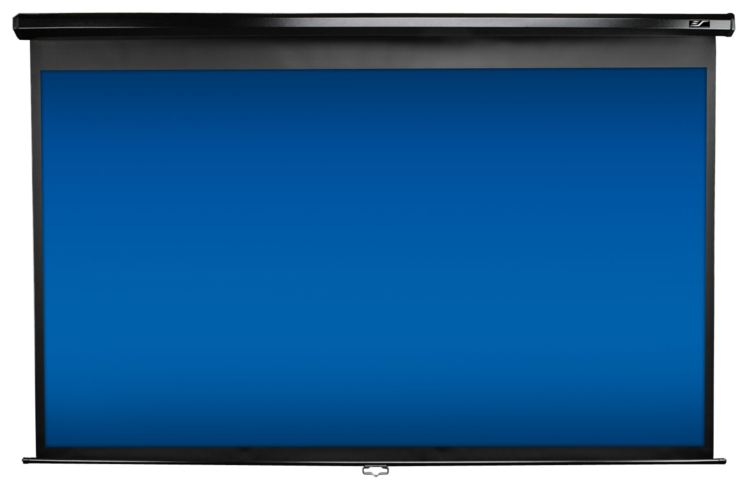 Elite Screens - Pull-Down Projector Screen - Black was $199.0 now $148.99 (25.0% off)
