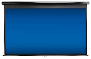 Elite Screens - Pull-Down Projector Screen - Black - Front_Standard