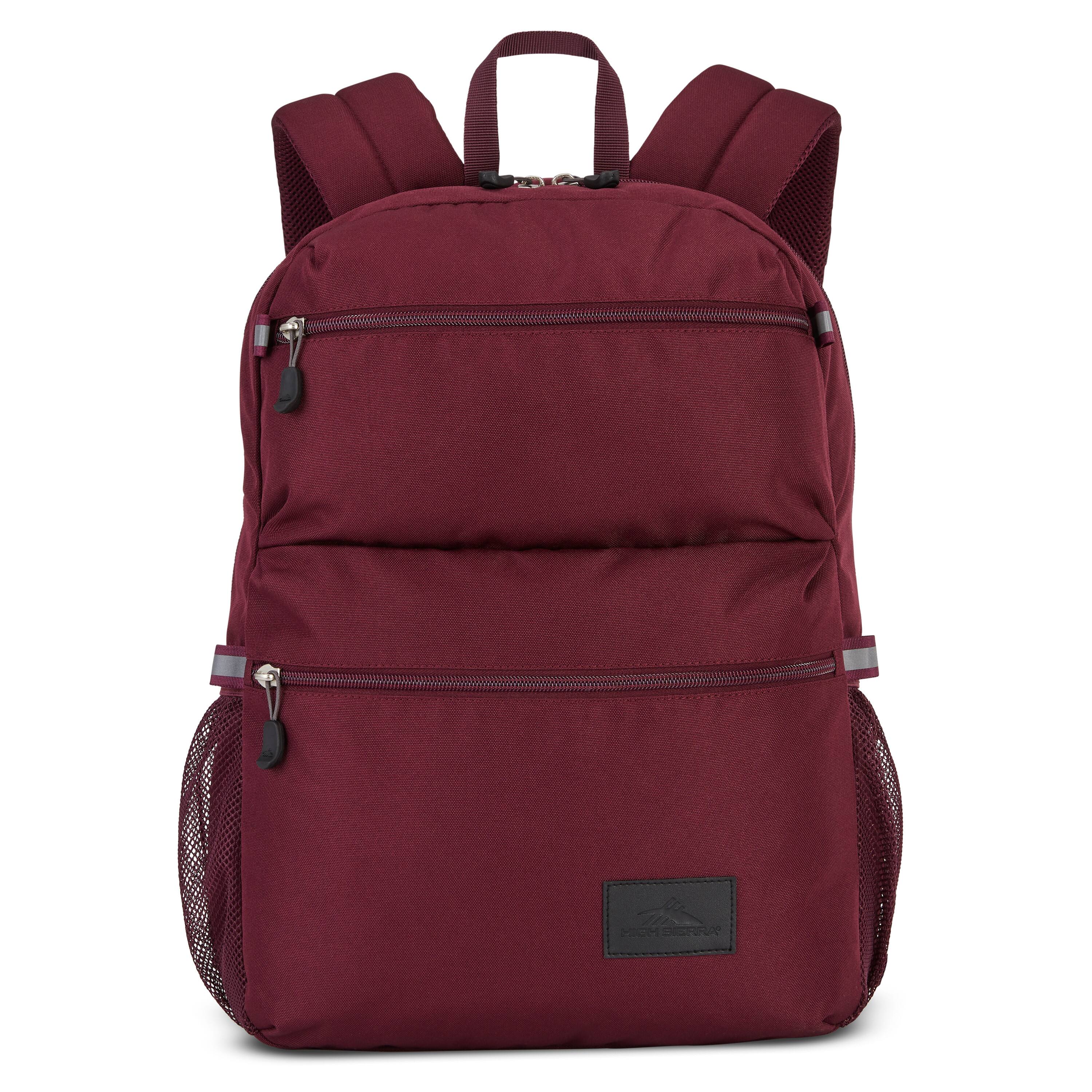 Angle. High Sierra - BTS 2020 Everclass Backpack - Maroon.
