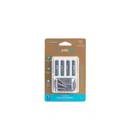Paleblue - Pale Blue Earth AAA Lithium Batteries 4 pk Carded