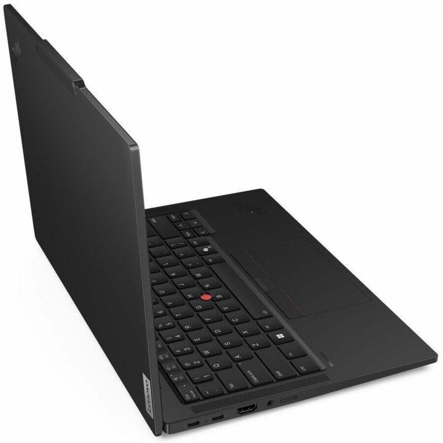 Alt View 3. Lenovo - Lenovo ThinkPad T14s Gen 5 21LS0057US 14" Touchscreen Notebook - WUXGA - Intel Core Ultra 7 155U - 32 GB - 512 GB SSD - - Black.