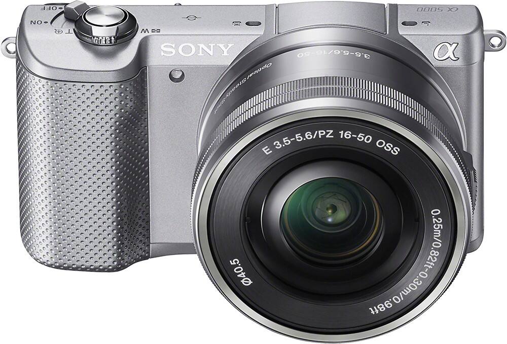 Best Buy: Sony Alpha a5000 Mirrorless Camera with 16-50mm