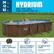 HYDRUM™
24 FT. LONG
12 FT. WIDE
52 IN. DEEP
OVAL STEEL WALL ABOVE GROUND POOL SET
Bestway HYDRUM™
FORTIFIED WALL SUPPORT
Ultra-durable, corrosion-resistant galvanized steel wall
DO-IT-YOURSELF INSTALLATION
Easy three-tool setup: All you need is a screwdriver, wrench, and a knife!
UV-RESISTANT LINER
Prevents discoloration and cracking