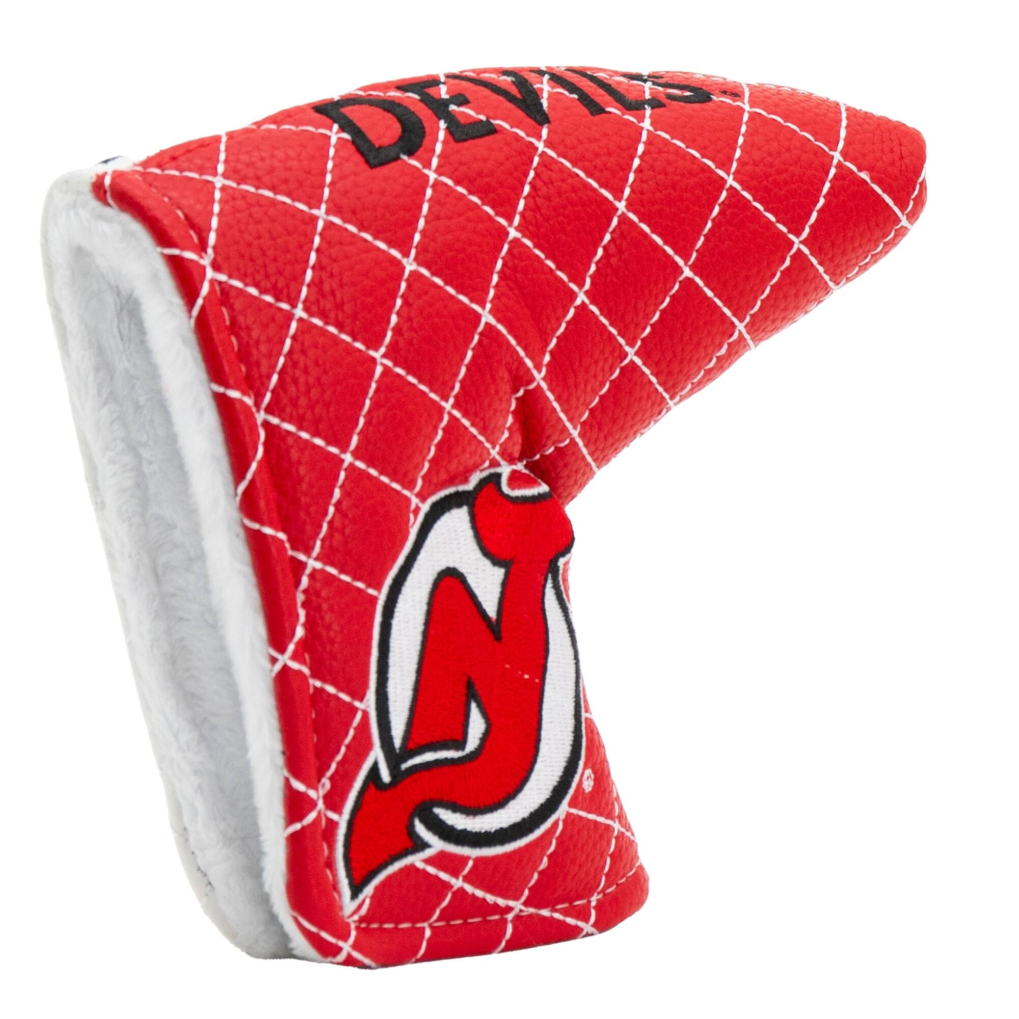 Alt View 3. Team Golf - New Jersey Devils Quilted Blade Putter Cover - Multicolor.