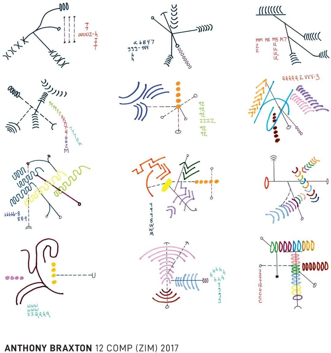 Anthony Braxton: 12 Comp (Zim) 2017 [Blu-ray]