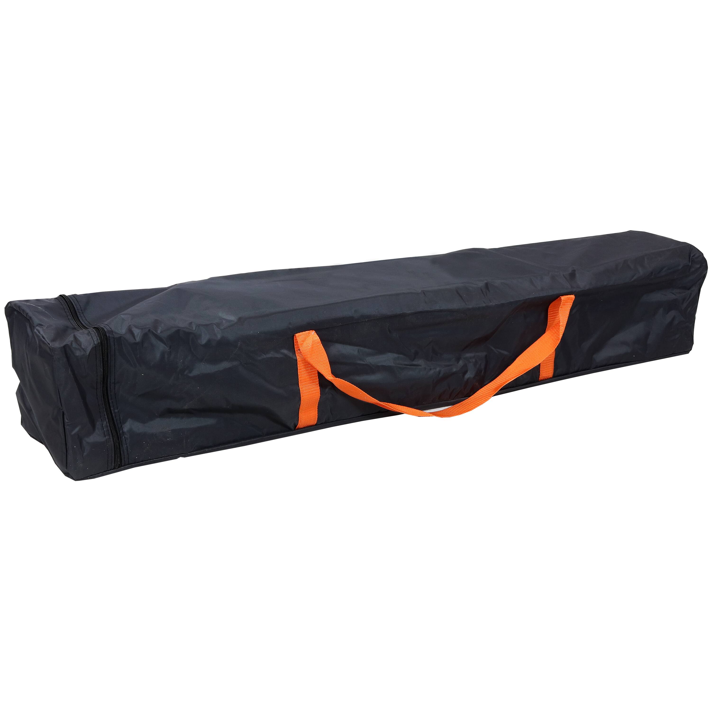 Front. Sunnydaze - Standard Pop-Up Canopy Carrying Bag - 54" - Black.