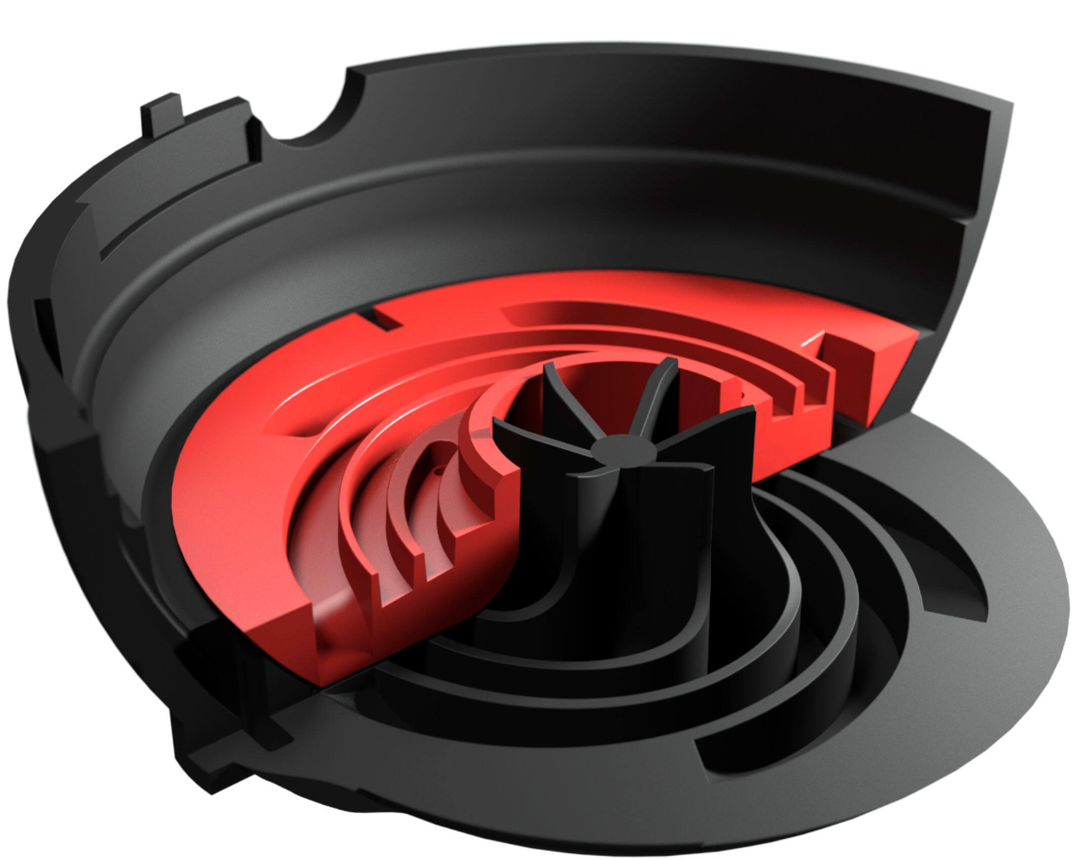 Alt View 12. Bowers & Wilkins - CI600 Series 6" In-Ceiling Speaker w/ Cast Basket, Aramid Fiber Midbass and Nautilus Tweeter - (Each) - Paintable White.