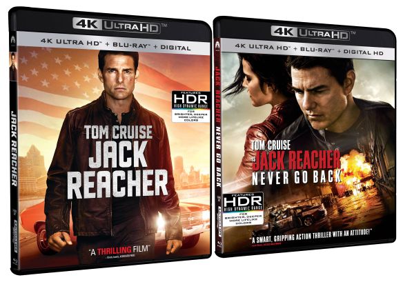 Jack Reacher/Jack Reacher: Never Go Back 2-Movie 4K UHD Collection [4K Ultra HD Blu-ray]
