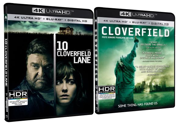 10 Cloverfield Lane/Cloverfield 2-Movie 4K UHD Collection [Digital Copy] [4K Ultra HD Blu-ray]