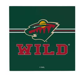 Evergreen Enterprises - Minnesota Wild 12" x 12" Wood Wall Sign - Multicolor
