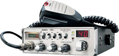 Best Buy: Uniden Bearcat Pro 40-Channel CB Radio Silver PC-68XL