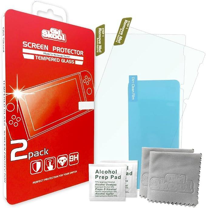 Remove STEP 1 Skool EXOB Applying Me! SCREEN PROTECTOR Me! Mode for Nintendo Switch TEMPERED GLASS Dirt Clean MPERED Film GLASS SCREEN 2.2020 pack 9H PROTECTOR PERFECT PROTECTION FOR YOUR SWITCH Alcohol Isopropyl 70% Alcohol Alcohol Preps Prep sopropyl isopilous Alcohol D'Alcohol Doekjes Alcohol 70% Pad 70% 70% 0% is  ad Alcohol tupfer 107110 loriballicaaliqoal