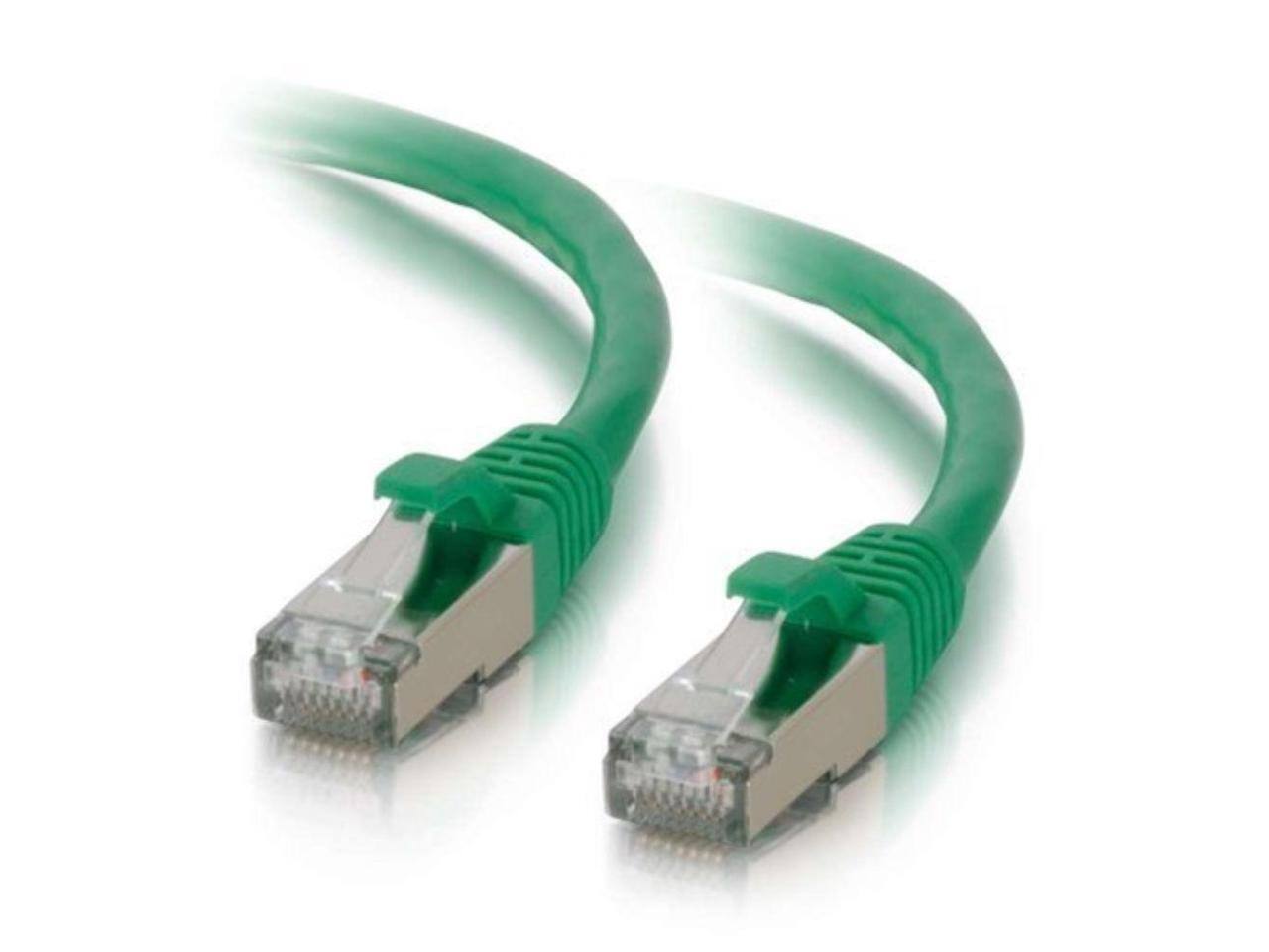 Alt View 3. Cables to Go - C2G 00839 C2G 25FT CAT6 SNAGLESS SHIELDED (STP) NETWORK PATCH CABLE - GREEN.