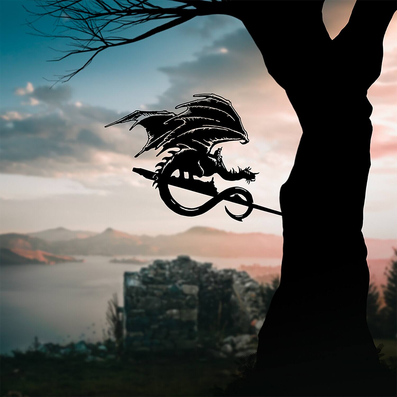 Alt View 4. Weta Workshop - WETA Workshop x Metalbird - The Lord of the Rings Trilogy - Fell Beast Metalbird   - COLLECTIBLES - Multicolor.