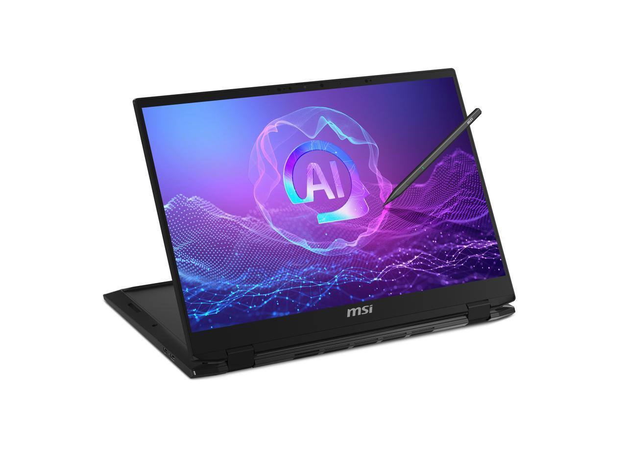 Alt View 1. MSI - MSI Summit Pro 16 16" Touchscreen Intel Ultra 7 RTX 4050 32GB 1TB SSD Win 11.