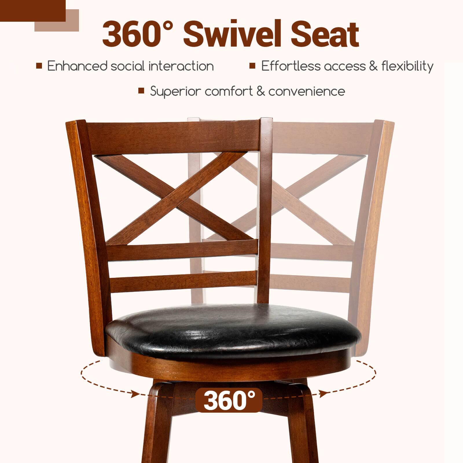360° Swivel Seat

- Enhanced social interaction
- Effortless access & flexibility
- Superior comfort & convenience

360°
