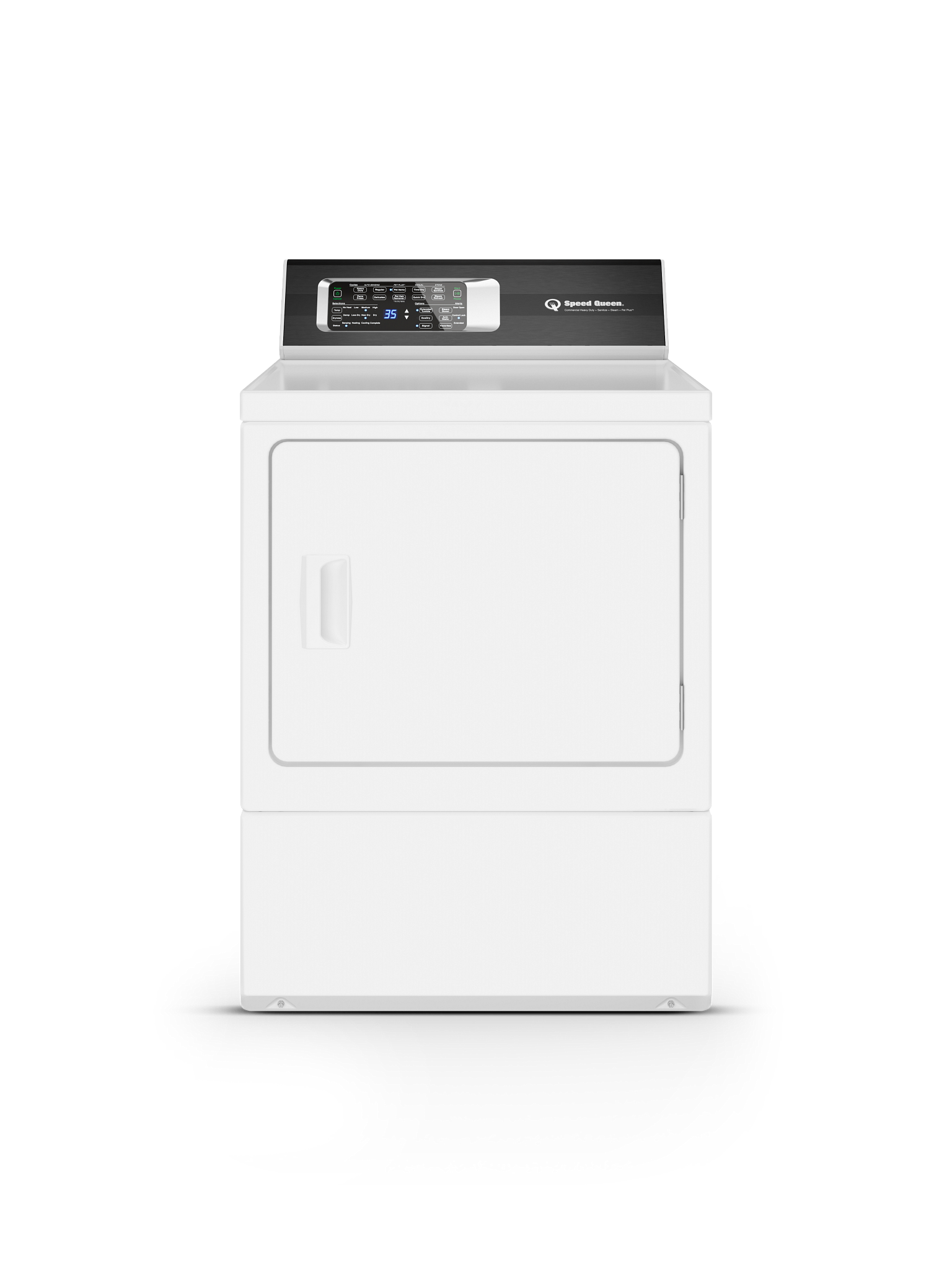 Alt View 1. Speed Queen - DR7 - Commercial Heavy Duty Electric Dryer - White.