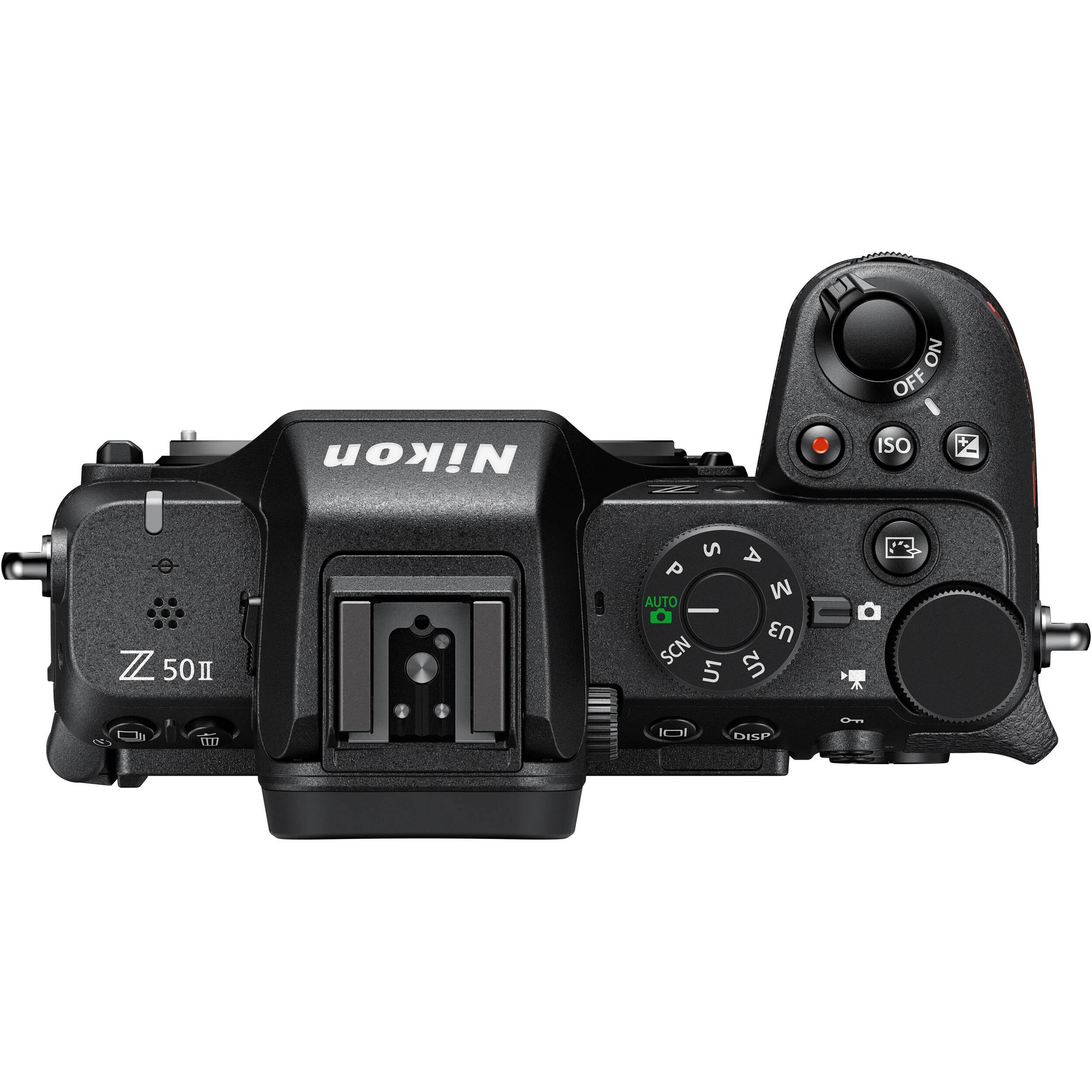 Nikon Z 50 II

DI ON OFF Nikon N Z 50I S P AUTO - SCN U1 A M U3 U2 a LT27 lol DISP Uns