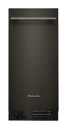 KitchenAid - 15 inch 25-Lb. Ice Maker - Black Ore