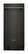 Front. KitchenAid - 15 inch 25-Lb. Ice Maker - Black Ore.