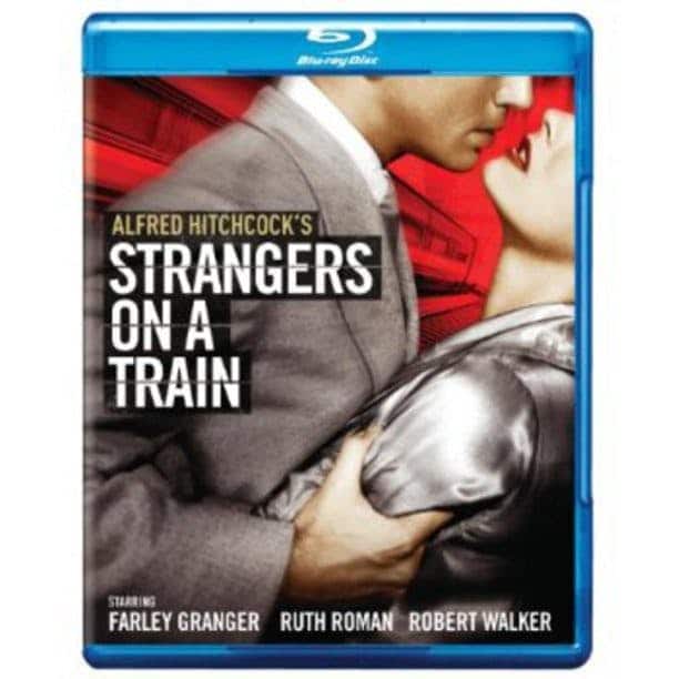 Front. Strangers on a Train [Blu-ray].