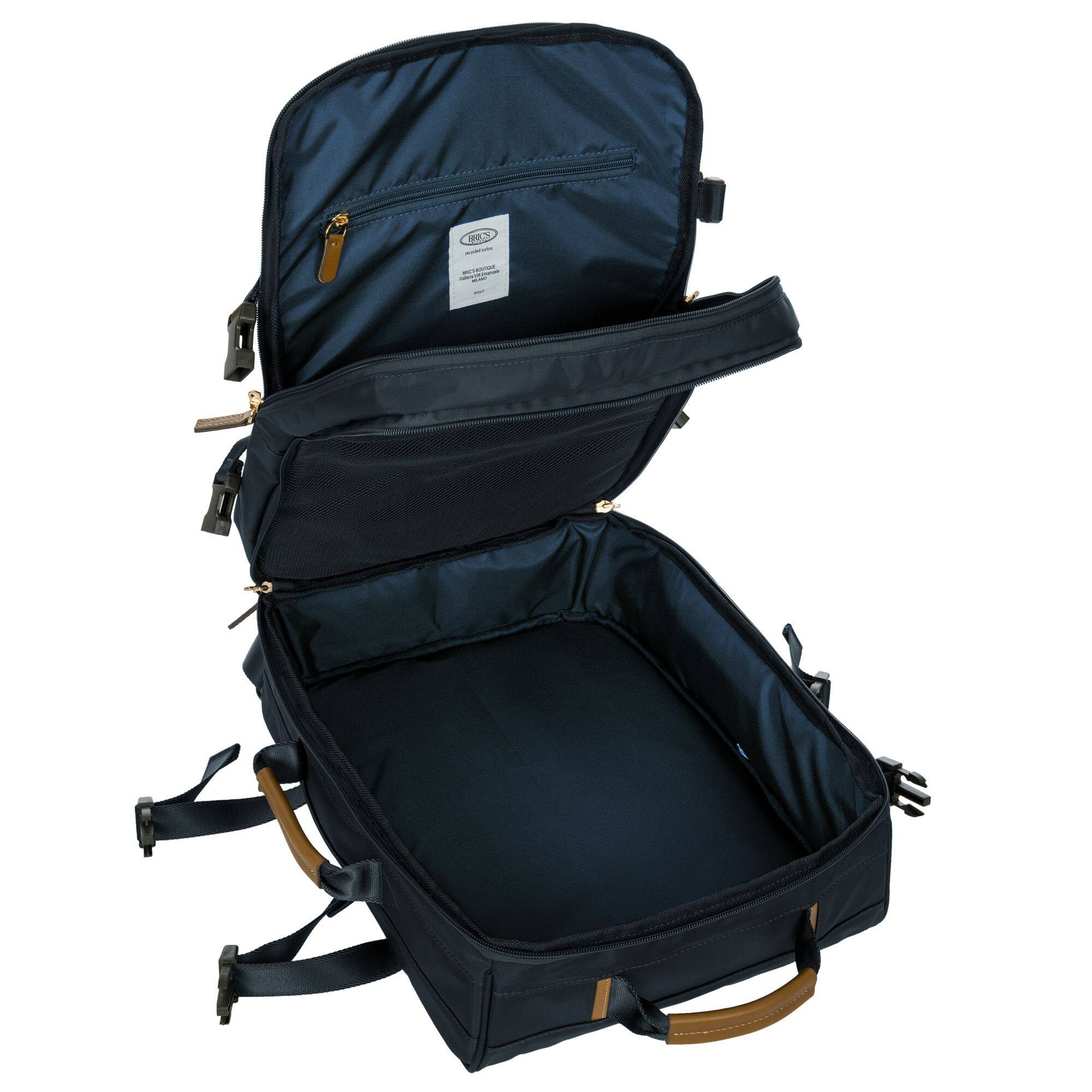 Alt View 1. Bric's - X-travel Montagna Backpack - Navy.