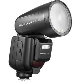Flashpoint - Zoom Li-on X PRO R2 TTL On-Camera Round Flash Speedlight For Canon (Godox V1 Pro)