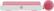 Left Standard. Bone Collection - Horn Stand for Apple® iPad® 2 - Pink.