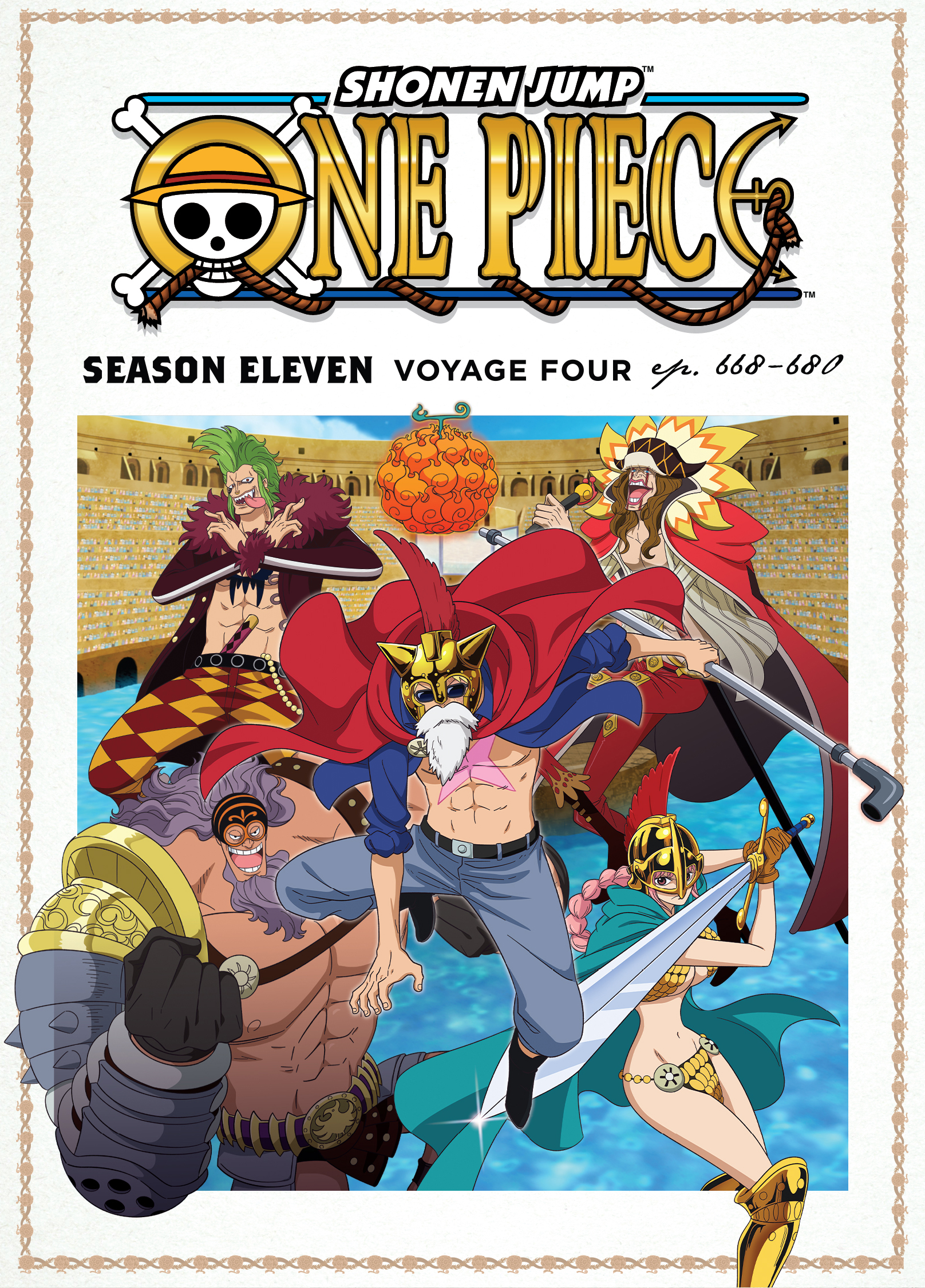 One Piece Season 14, Voyage 11 (Eps. 1013-1024) Streams on