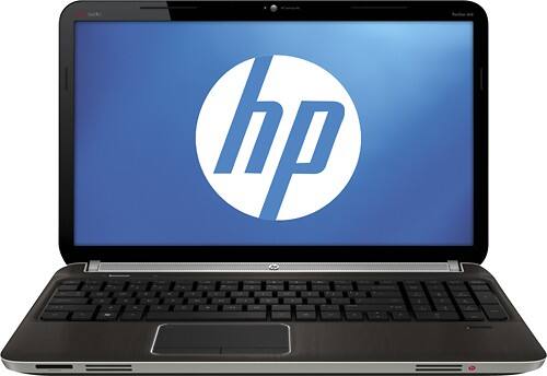 Front Standard. HP - Factory-Refurbished Pavilion Laptop / Intel® Core™ i5 Processor - Black.