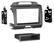Front. Metra - Dash Kit for Select 2011-2016 Kia Sportage - Gray.