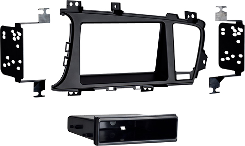 Angle View: Metra - Dash Kit for Select 2011-2013 Kia Optima - Black