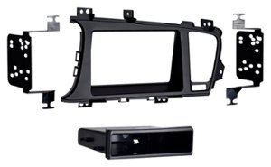 Metra - Dash Kit for Select 2011-2013 Kia Optima - Black - Front_Zoom