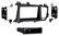 Front. Metra - Dash Kit for Select 2011-2013 Kia Optima DIN - Black.