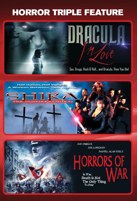 Dracula in Love/Shira: The Vampire Samurai/Horrors of War [DVD]
