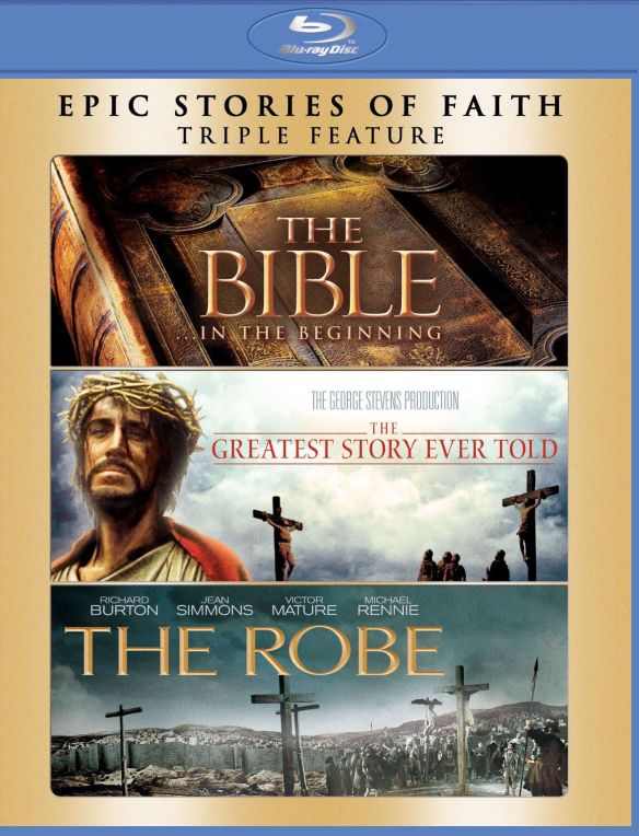  The Bible/The Greatest Story Ever Told/The Robe [3 Discs] [Blu-ray]