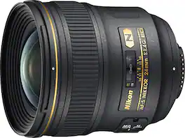 Nikkor AF-S 24mm f/1.4G ED Wide-Angle Lens for Nikon DSLR Cameras - Black