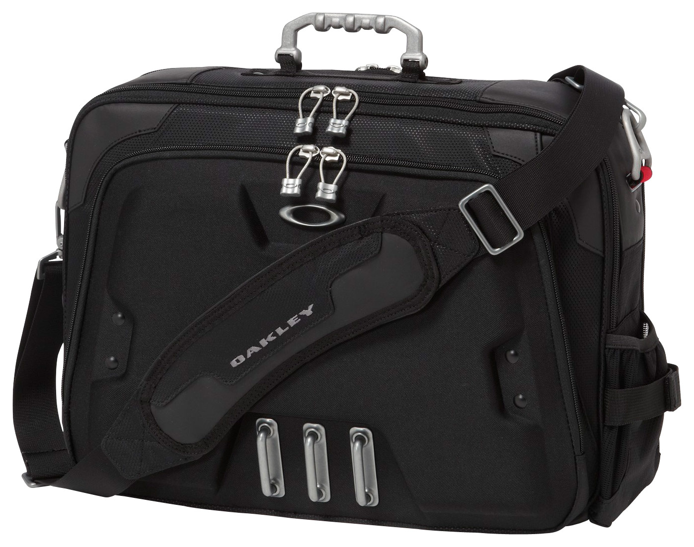 Best Buy: Oakley Home Office Laptop Briefcase Black 92606-001