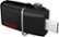 Front Zoom. SanDisk - Ultra 32GB Micro USB/USB 3.0 Flash Drive - Black.