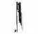 Left. MantelMount - MM700 Premier Fireplace Pull-Down TV Mount-50"-90" & Up To 115 lb TVs, Patented Auto-Straightening & Heat-Sensor Handles - Black.