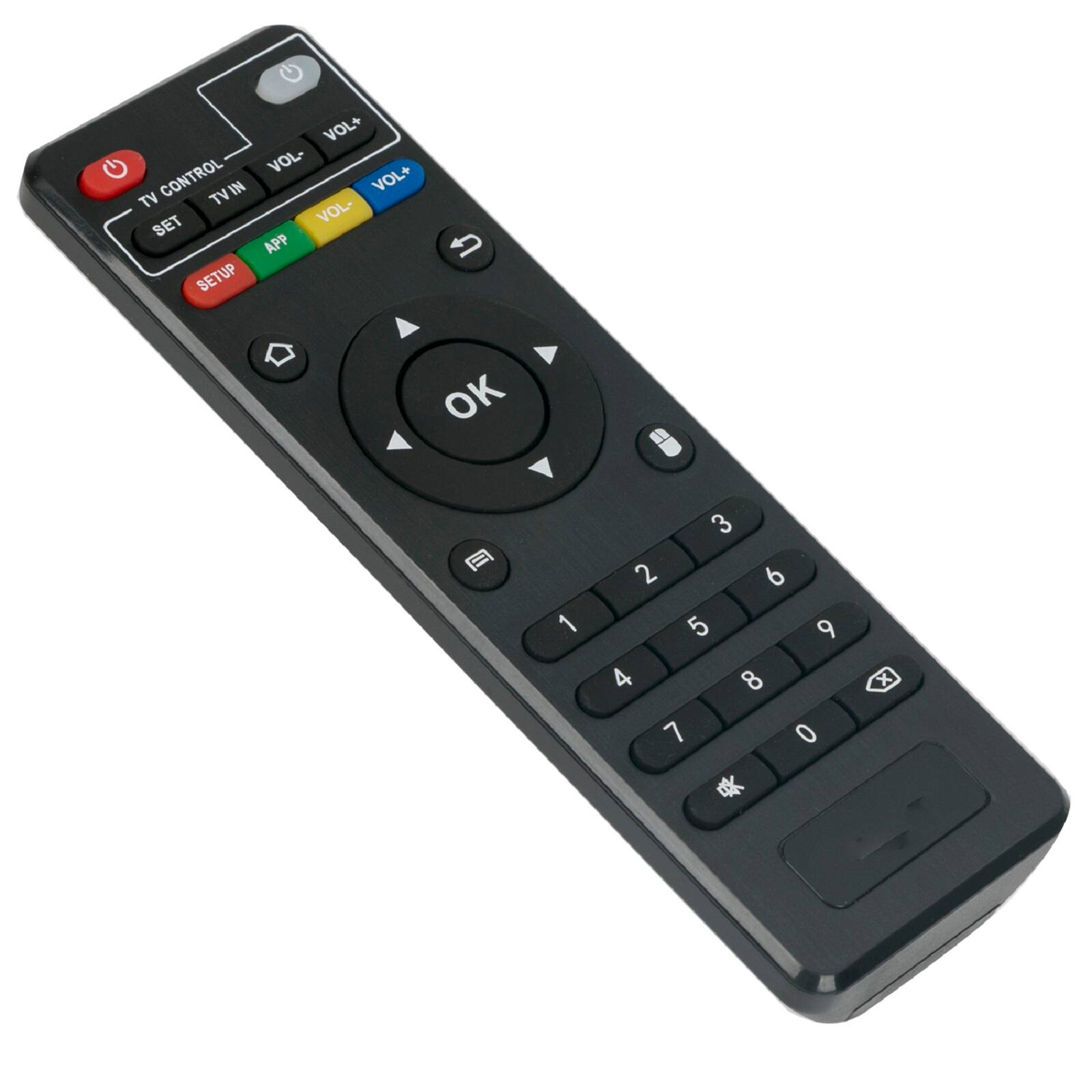 TV CONTROL TV IN VOL+ VOL- VOL+ TV TV SET VOL- APP SETUP U OK 1 3 2 6 5 9 4 8 7 0 X