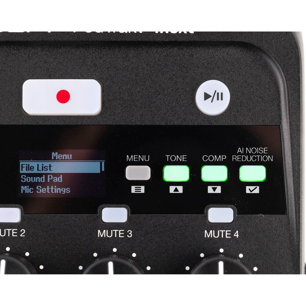 Zoom PodTrak P4next Podcast Recorder, Battery Powered, 4